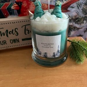 Hand poured Candles Fresh Cut Christmas Tree